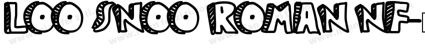 Loo Snoo Roman NF字体转换
